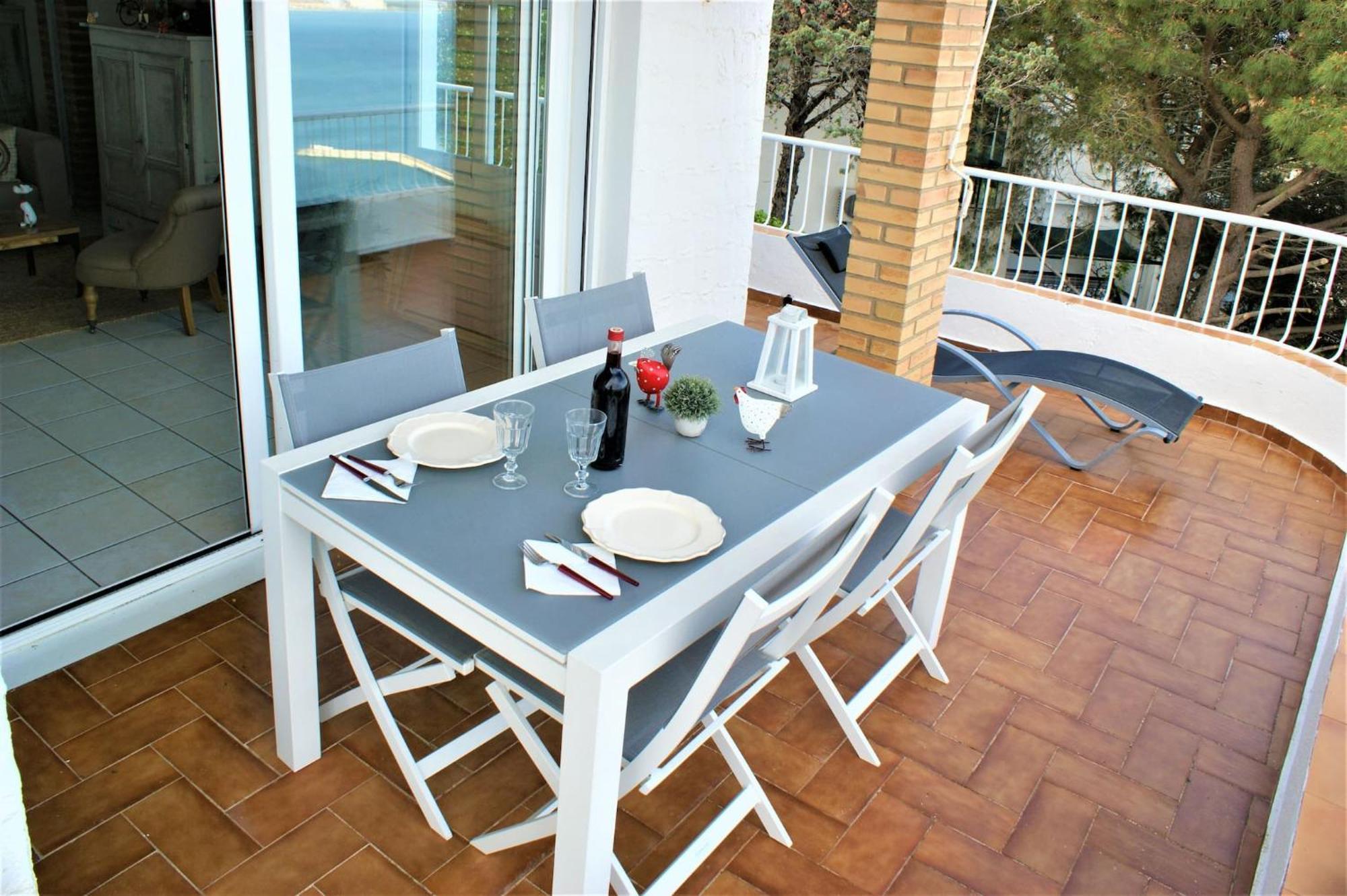 Precioso Piso Con Vistas Espectaculares Del Mar Av-50 Apartman Roses Kültér fotó